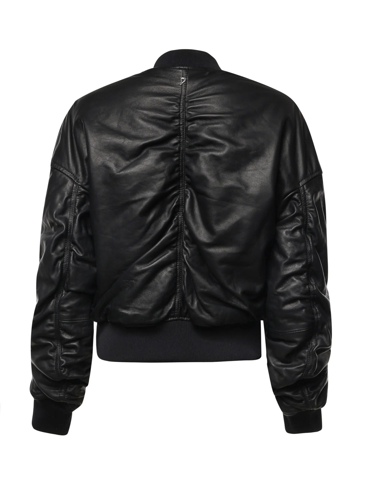 Bomber in pelle nero DJ800PL0511XXX 999 DONDUP 
