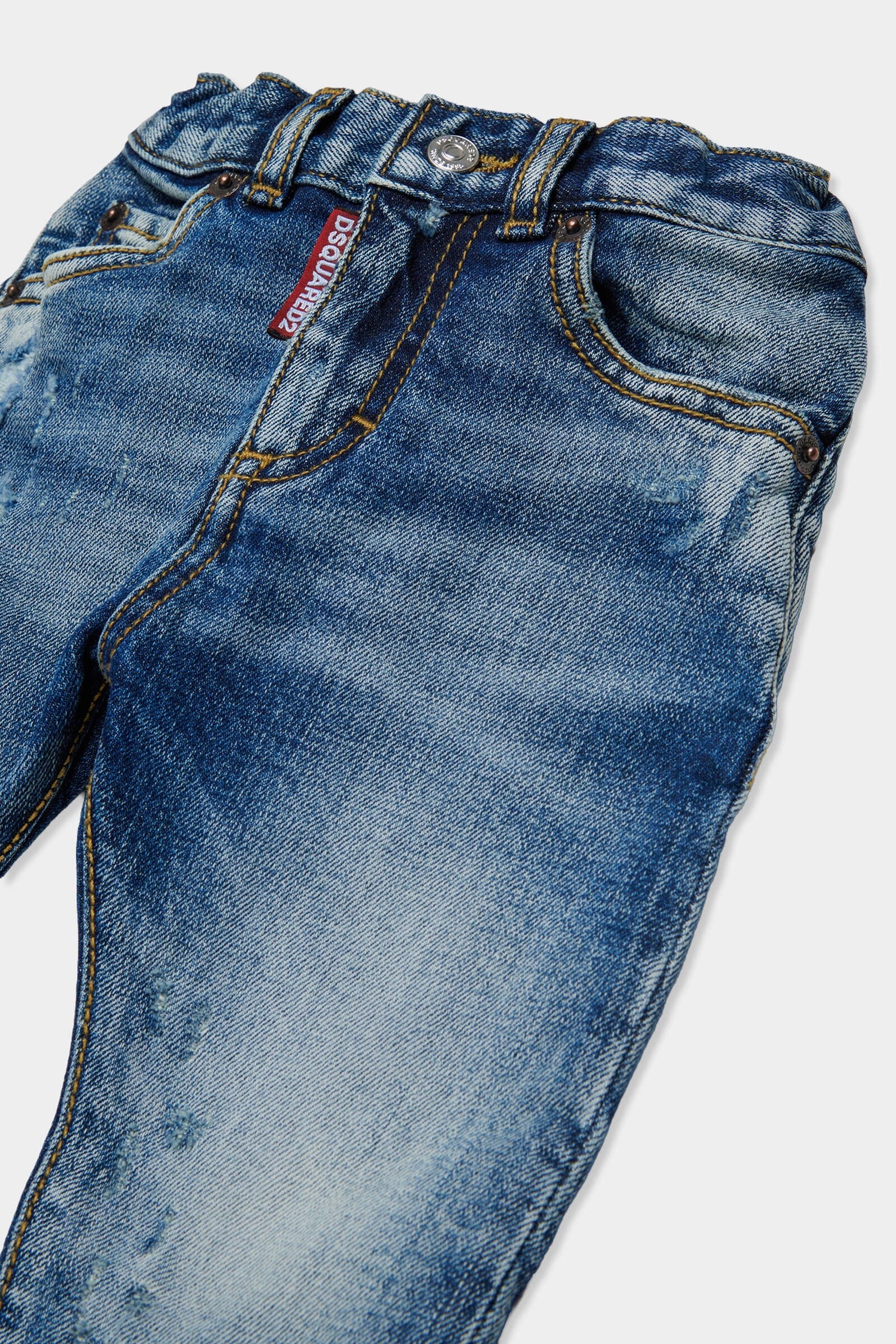 Jeans D2Kids Newborn Lavaggio Medio Fade DQ01TCD0AHR DQ01 DSQUARED2 