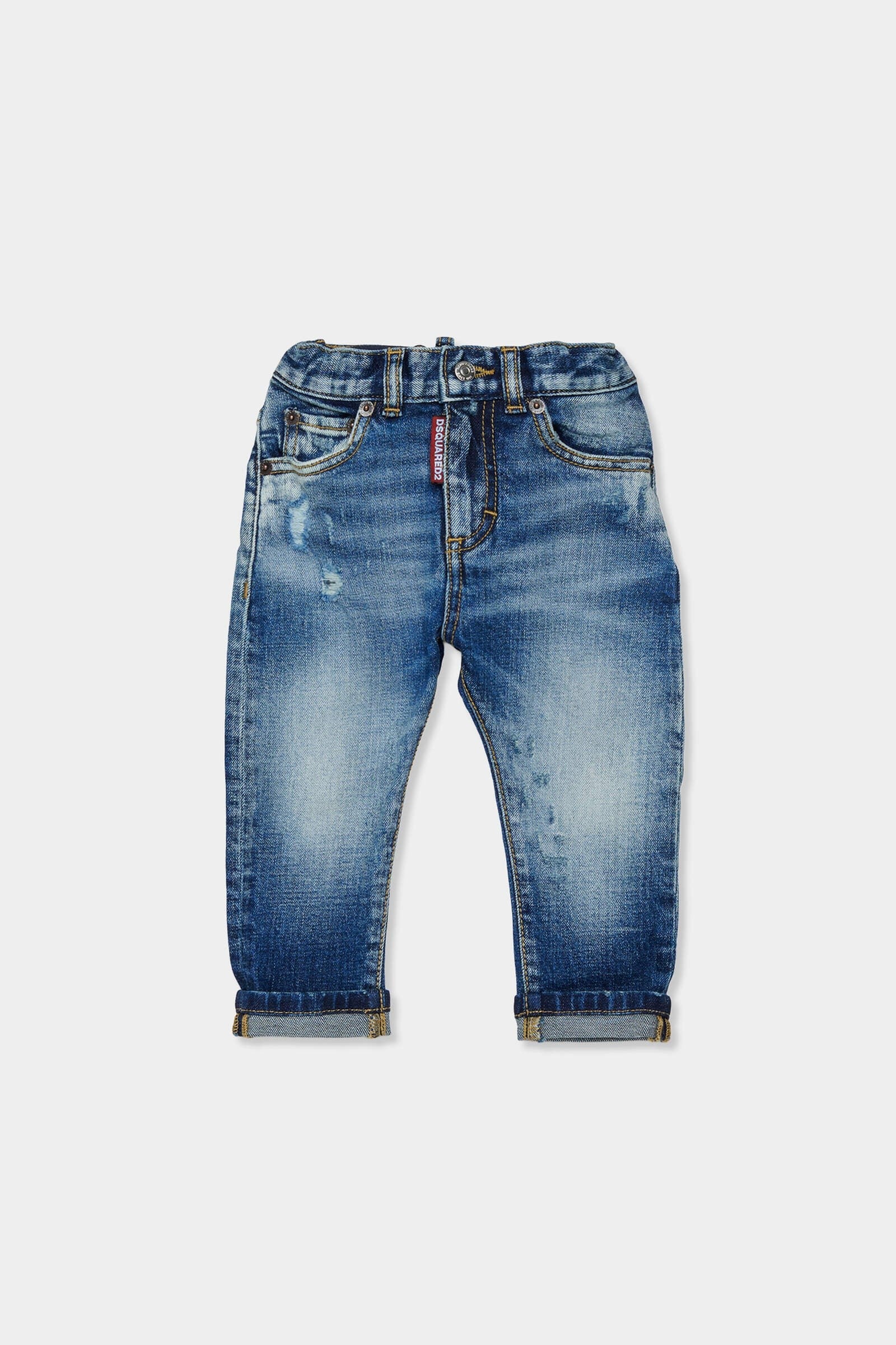 Jeans D2Kids Newborn Lavaggio Medio Fade DQ01TCD0AHR DQ01 DSQUARED2 