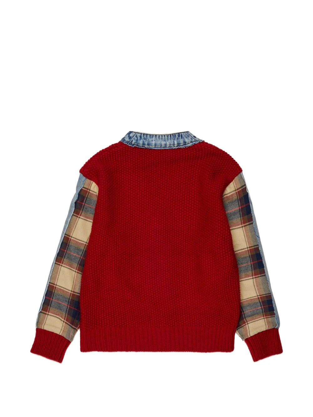 Cardigan in Lana Rubin Red DQ3407D0AJC DQ452 DSQUARED2 