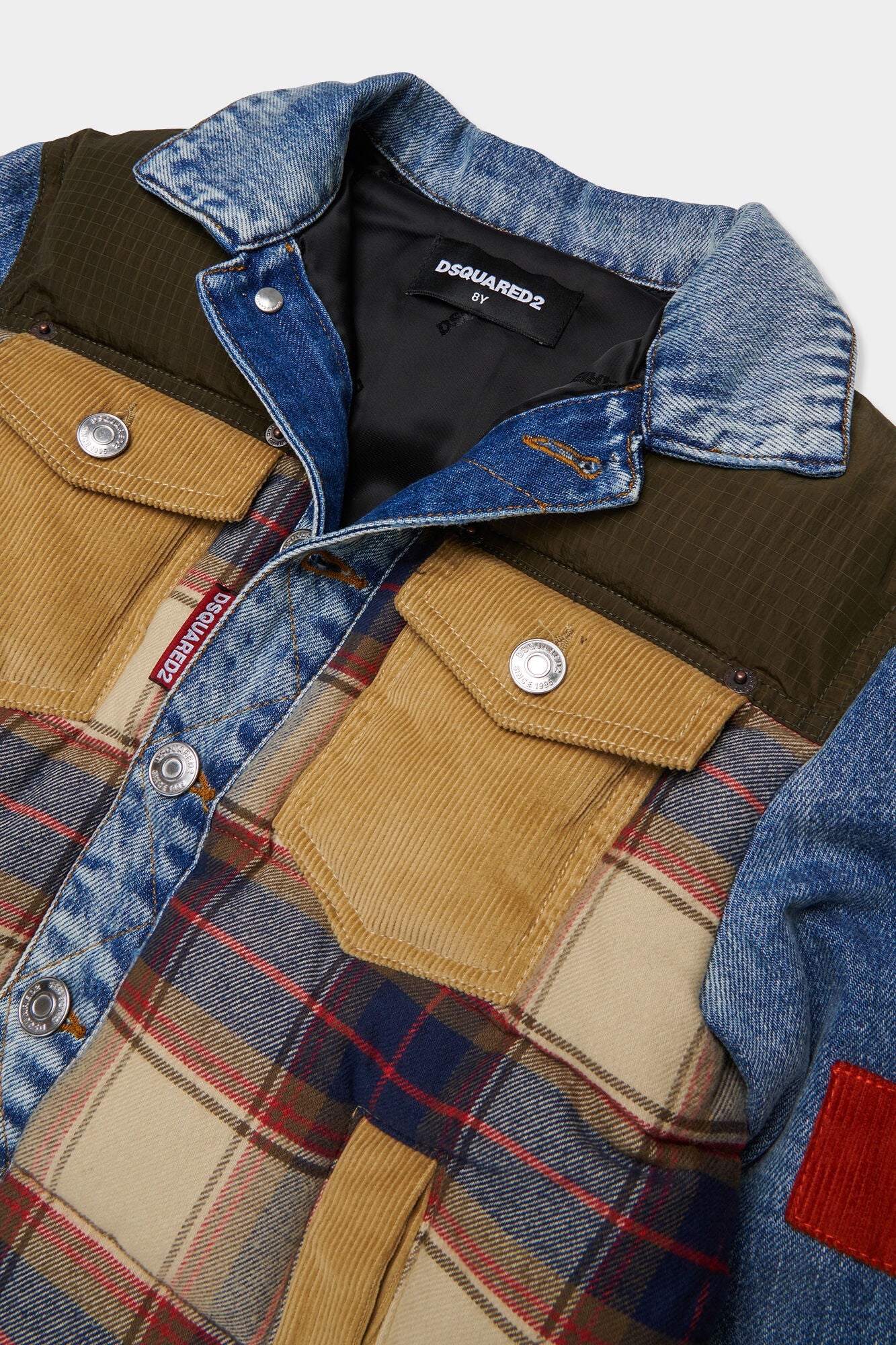 Giacca Trucker D2Kids Junior DQ3414D0AIA DQ717 DSQUARED2 
