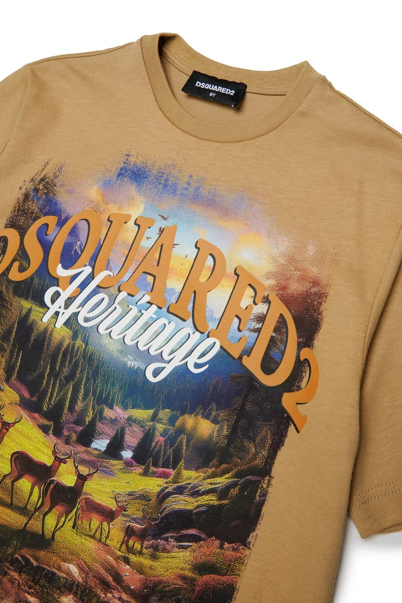 T-shirt Lark DQ3419D0AIQ DQ776 DSQUARED2 