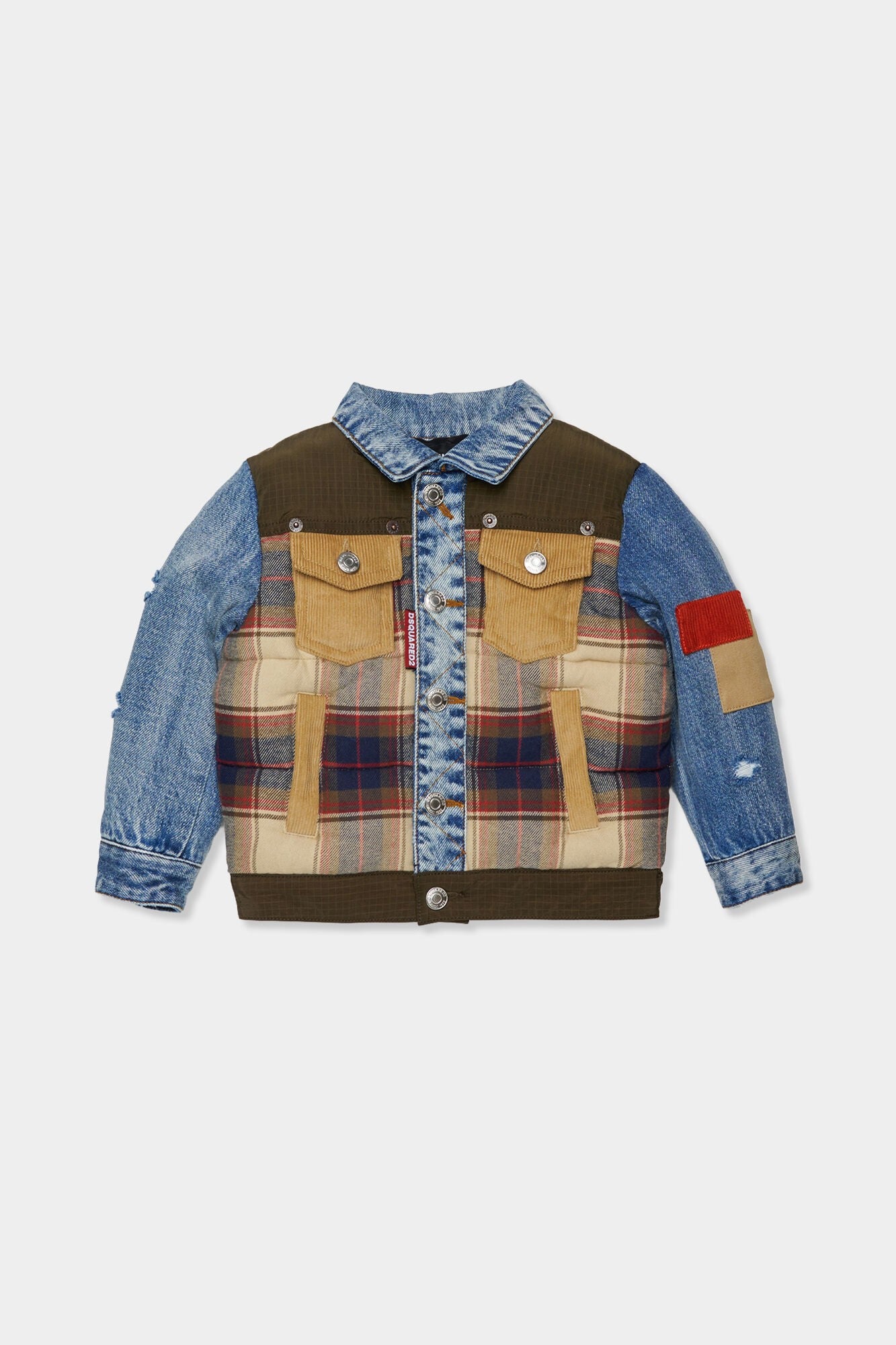 Giacca Ibrida D2Kids Newborn DQ3490D0AIA DQ717 DSQUARED2 