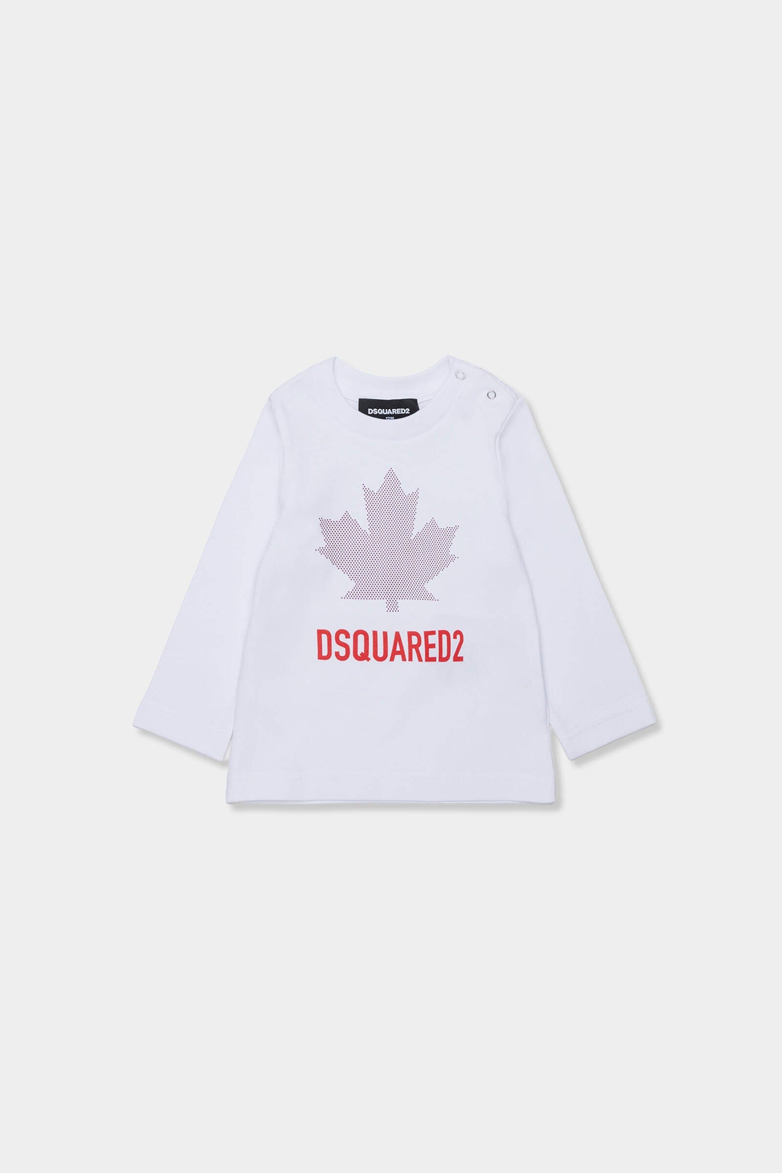 T-Shirt A Maniche Lunghe D2Kids Newborn DQ3502D0AJ5 DQ100 DSQUARED2 