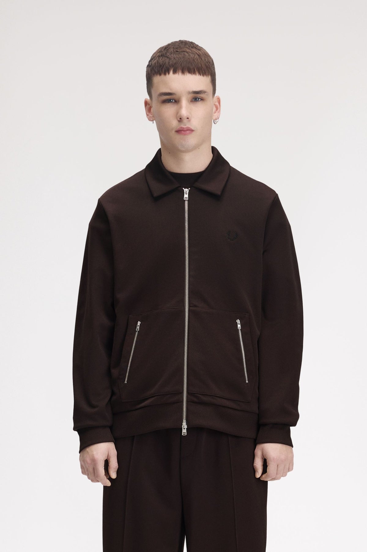 Track jacket con fettuccia J330759 33C FRED PERRY 