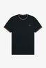 T-shirt con doppia riga