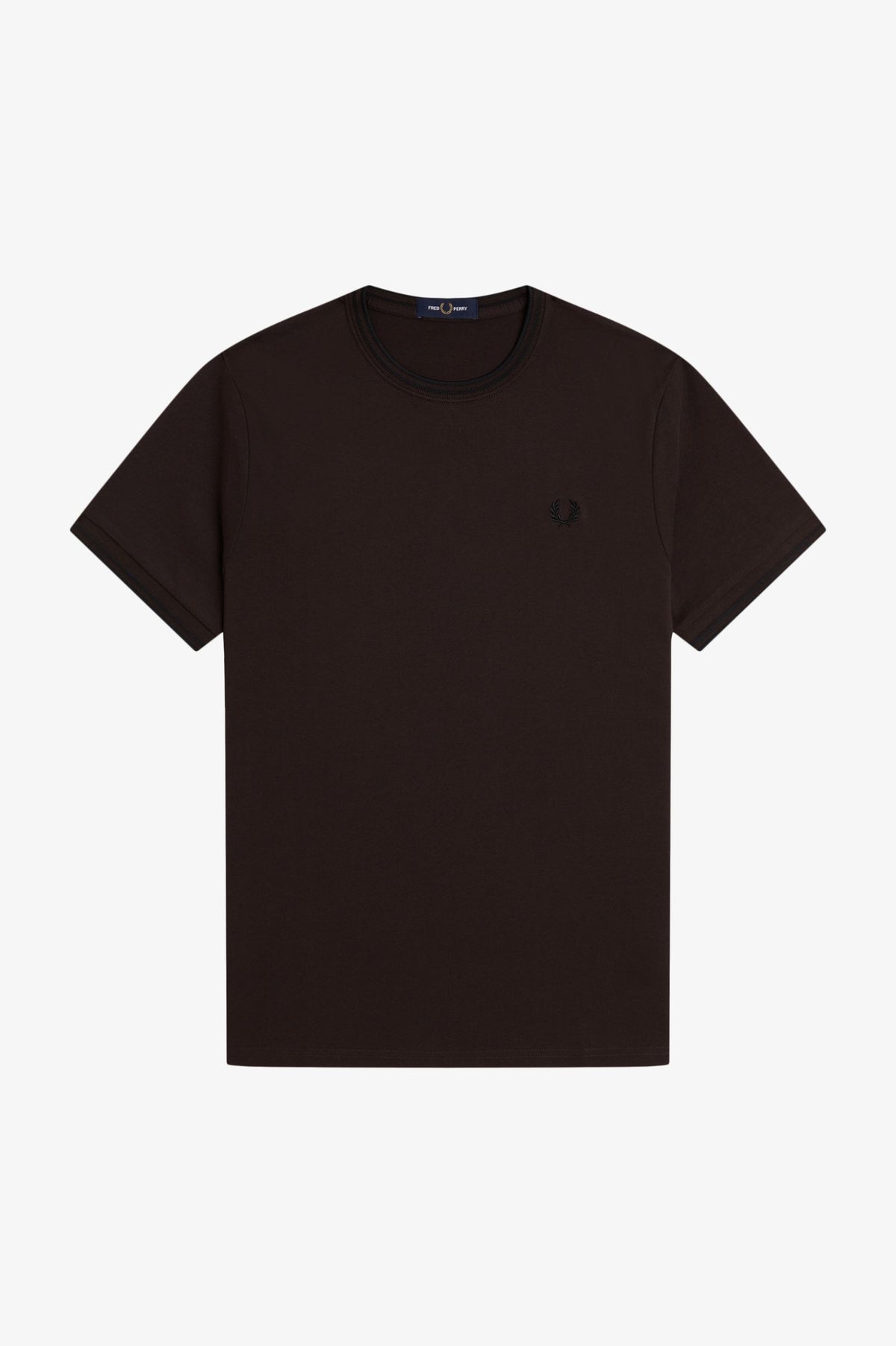 T-shirt con doppia riga M1588V59 86C FRED PERRY 
