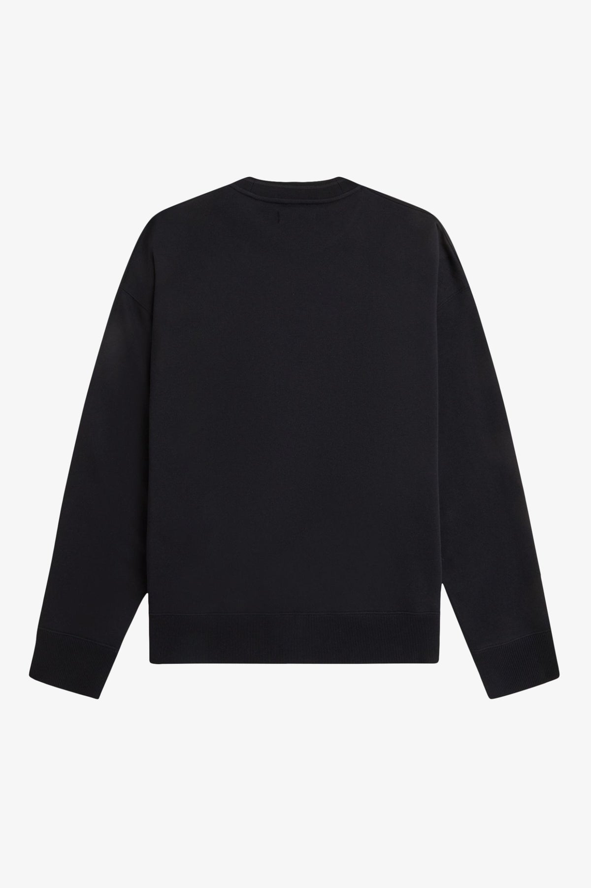 Felpa oversize con riga M349759 102 FRED PERRY 