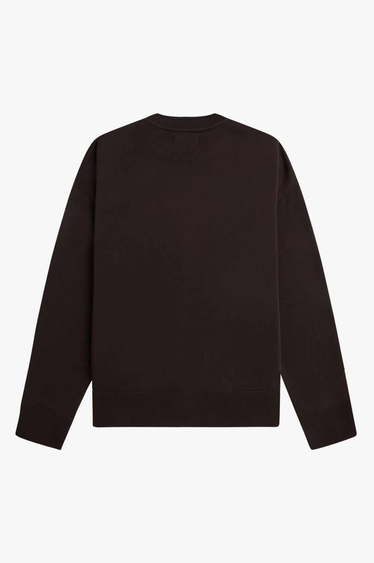 Felpa oversize con riga M349759 33C FRED PERRY 