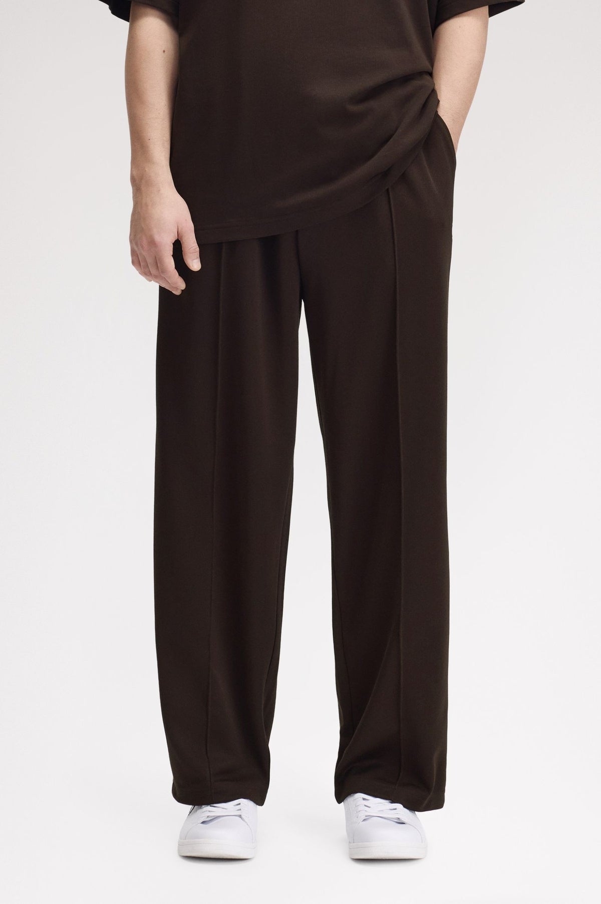 Track pant con fettuccia T330359 33C FRED PERRY 