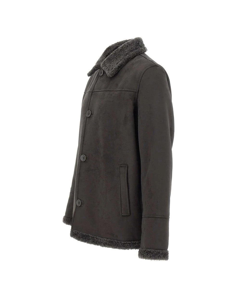 Giaccone in ecosuede GC000118U12754 9490 HERNO 