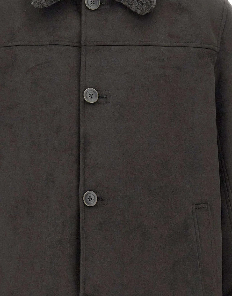 Giaccone in ecosuede GC000118U12754 9490 HERNO 