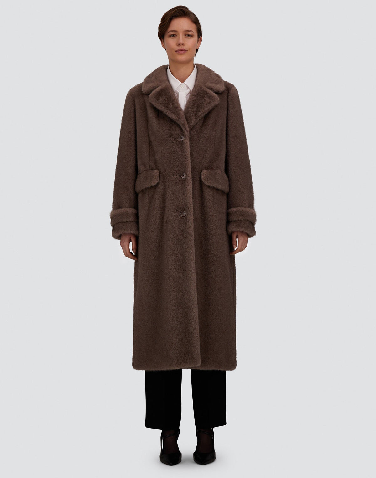 Cappotto in melange GC000545D12739 2700 HERNO 