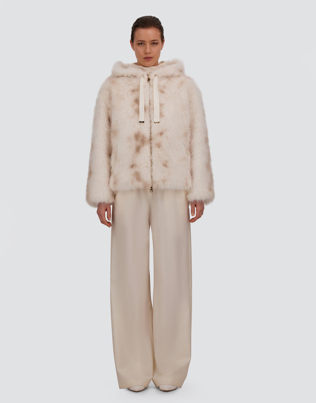 Giacca in pelliccia effetto lince GI000422D12920 1200 HERNO 