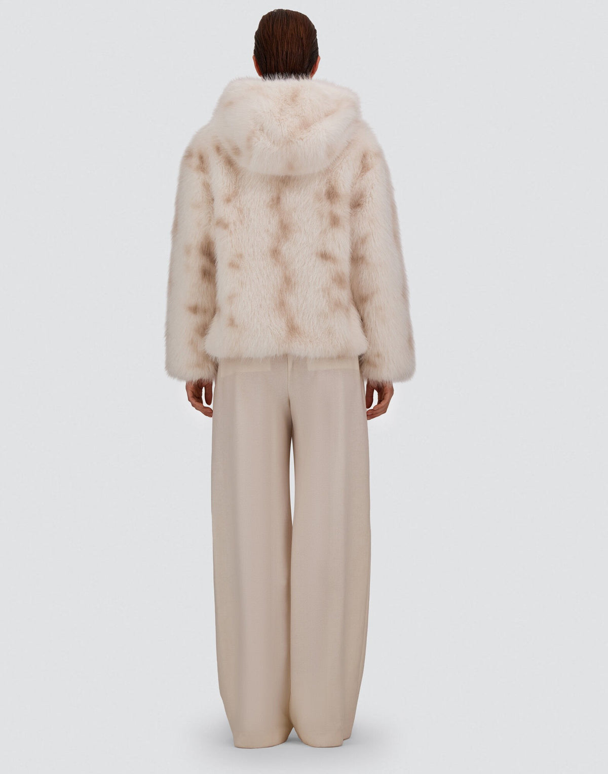 Giacca in pelliccia effetto lince GI000422D12920 1200 HERNO 