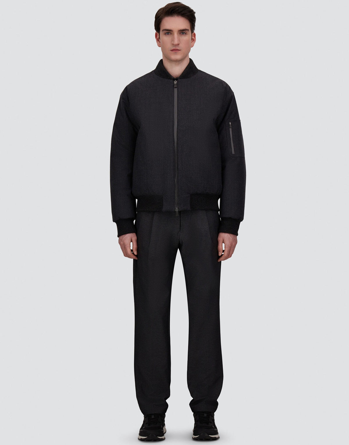 Bomber in flanella GI000673U33498 9487 HERNO 