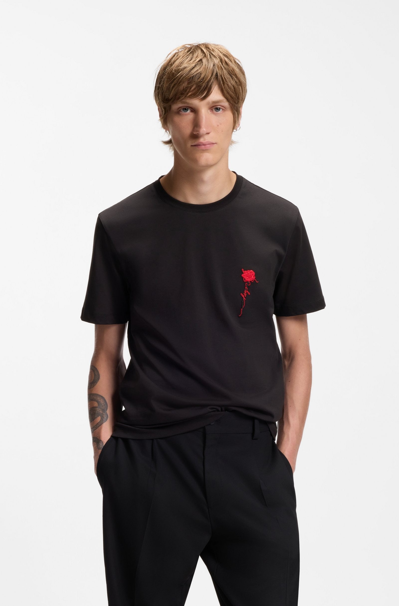 T-shirt con grafica 50574447 001 HUGO 