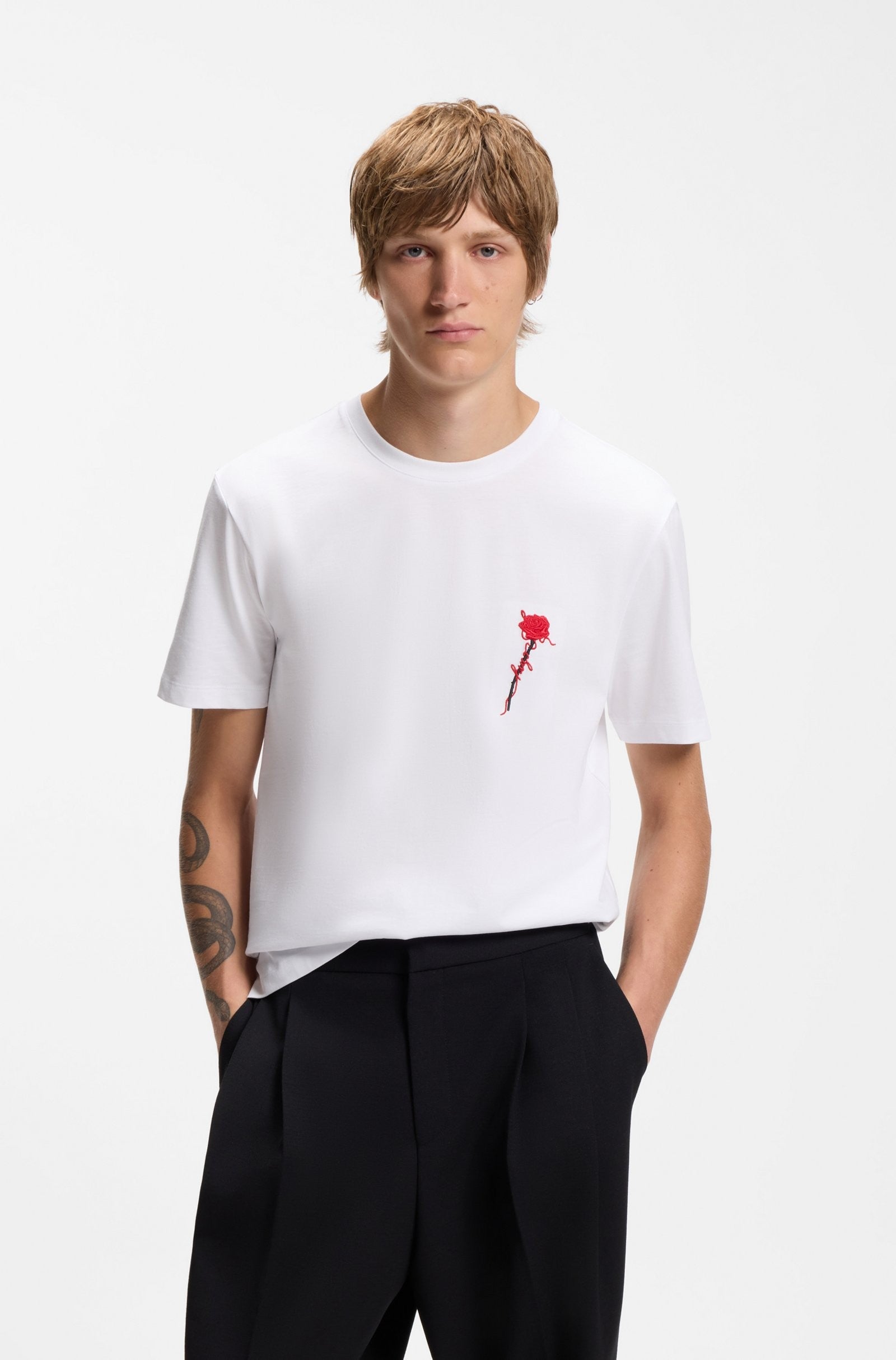 T-shirt con grafica 50574447 100 HUGO 