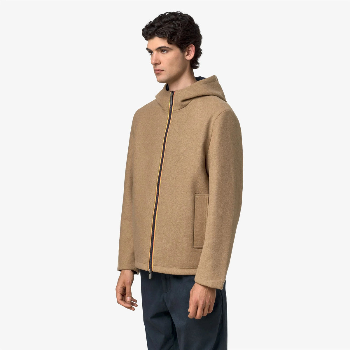 Claudel wool bonded K4141PW DB6 K-WAY 