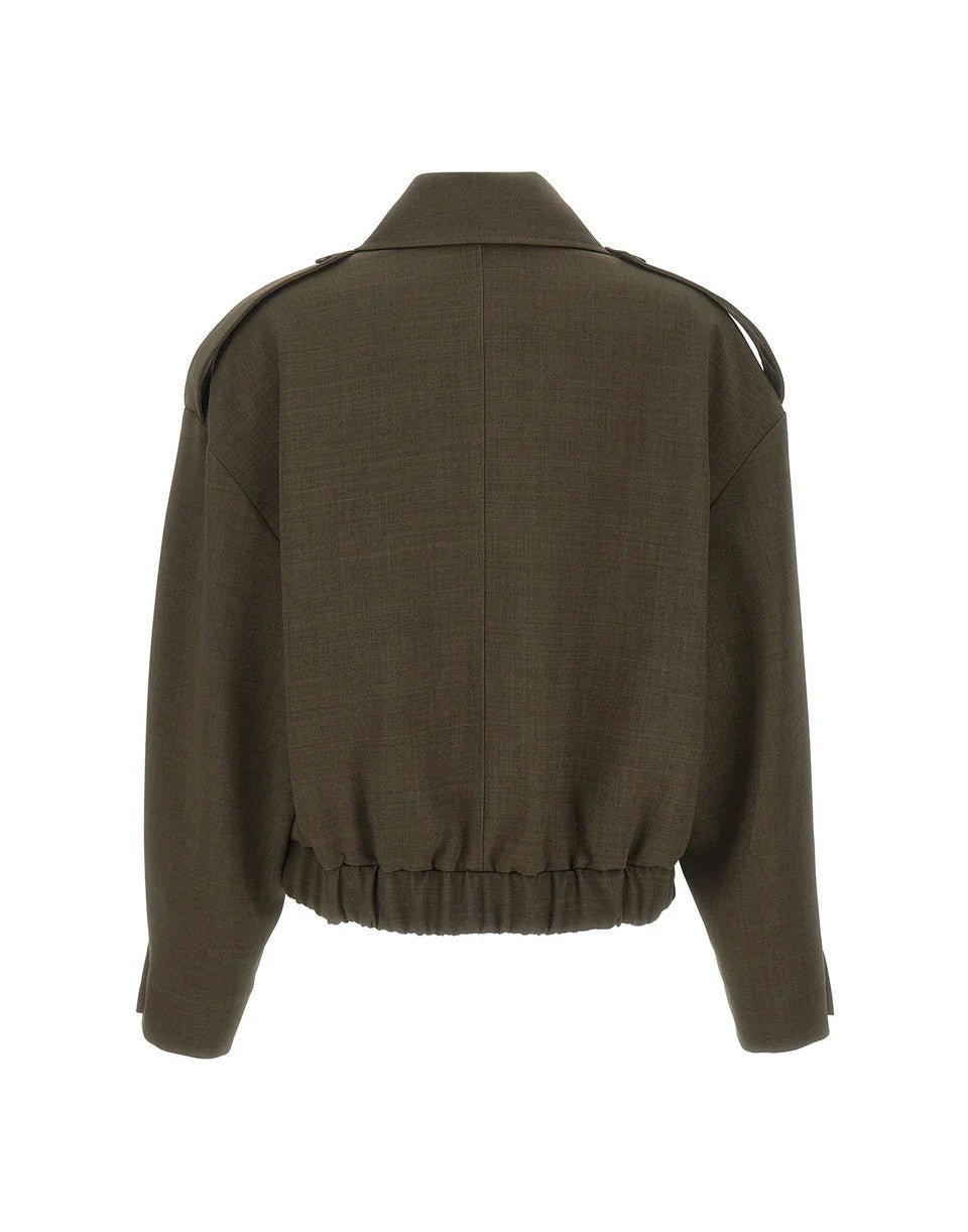 Giacca crop doppiopetto SI1MR008 5065 KAOS 