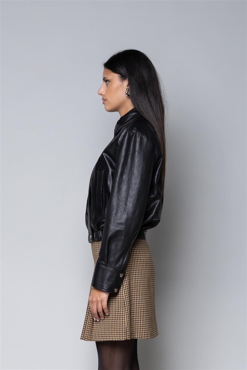 Giacca collo alto SI1SF002 0001 KAOS 