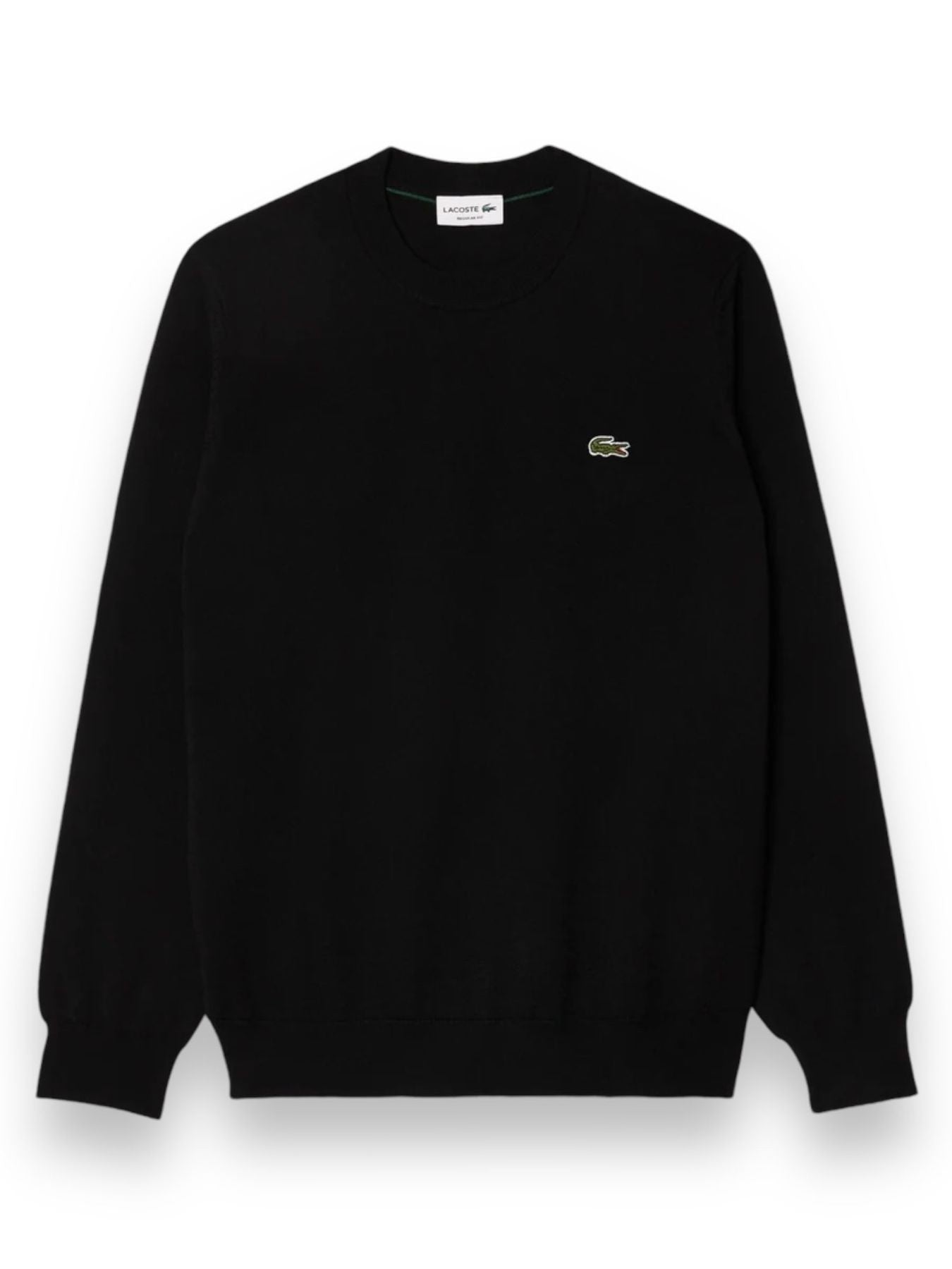 Pullover girocollo con coccodrillo AH3225 031 LACOSTE 