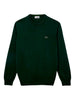 Pullover girocollo con coccodrillo