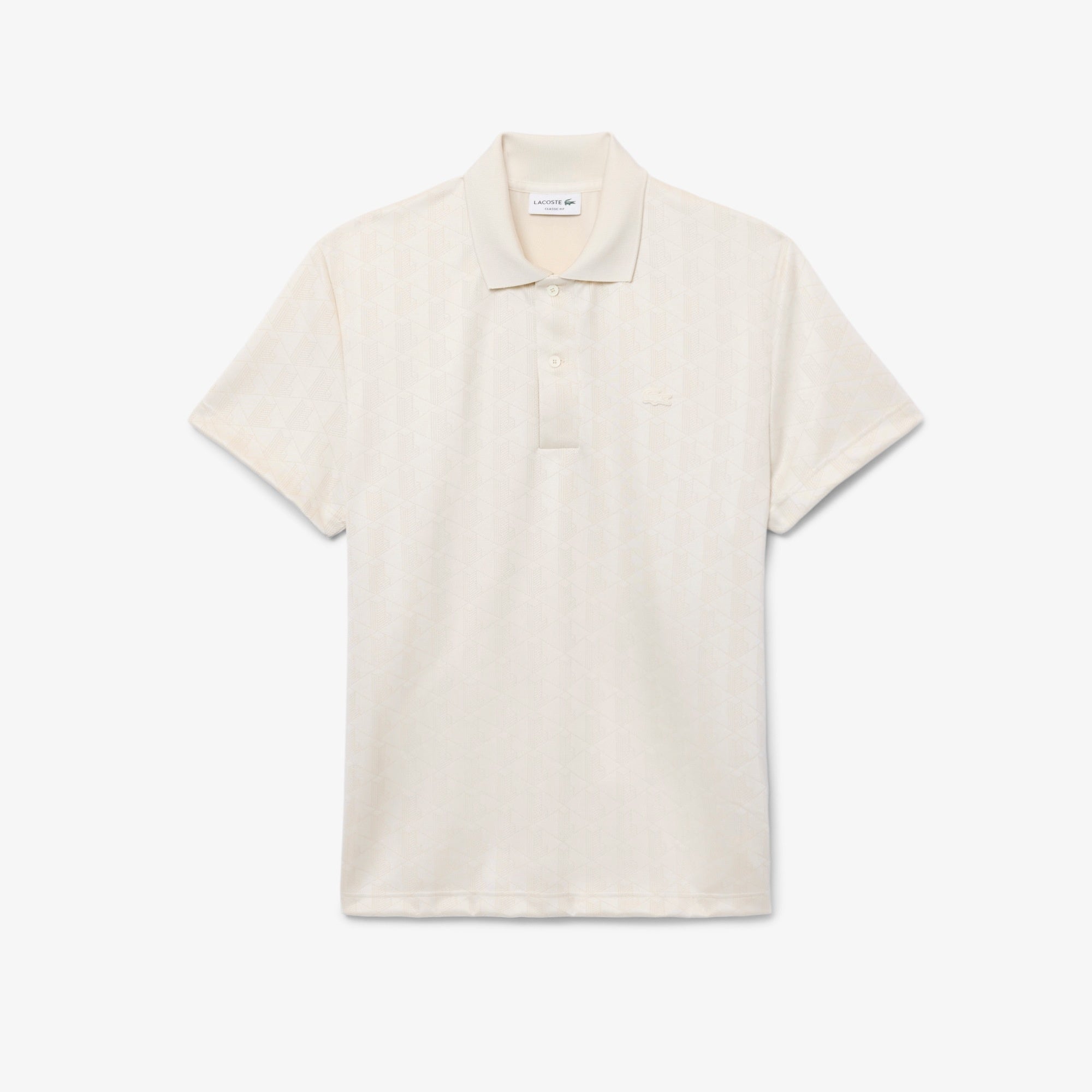 Polo classic fit jacquard con monogramma DH9787 8LX LACOSTE 