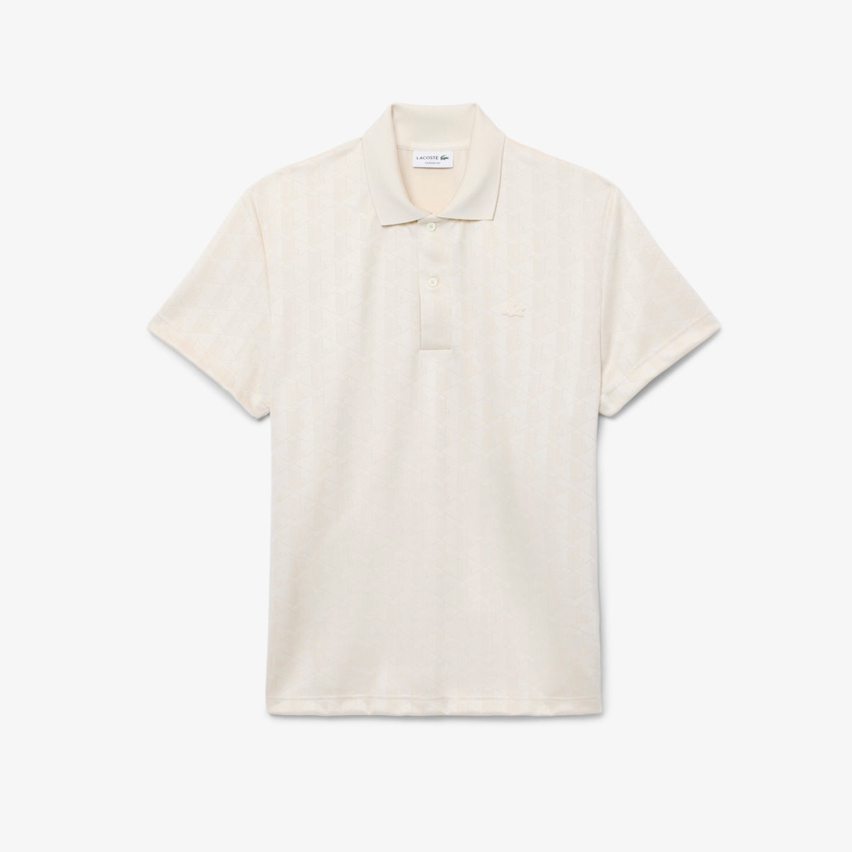 Polo classic fit jacquard con monogramma DH9787 8LX LACOSTE 
