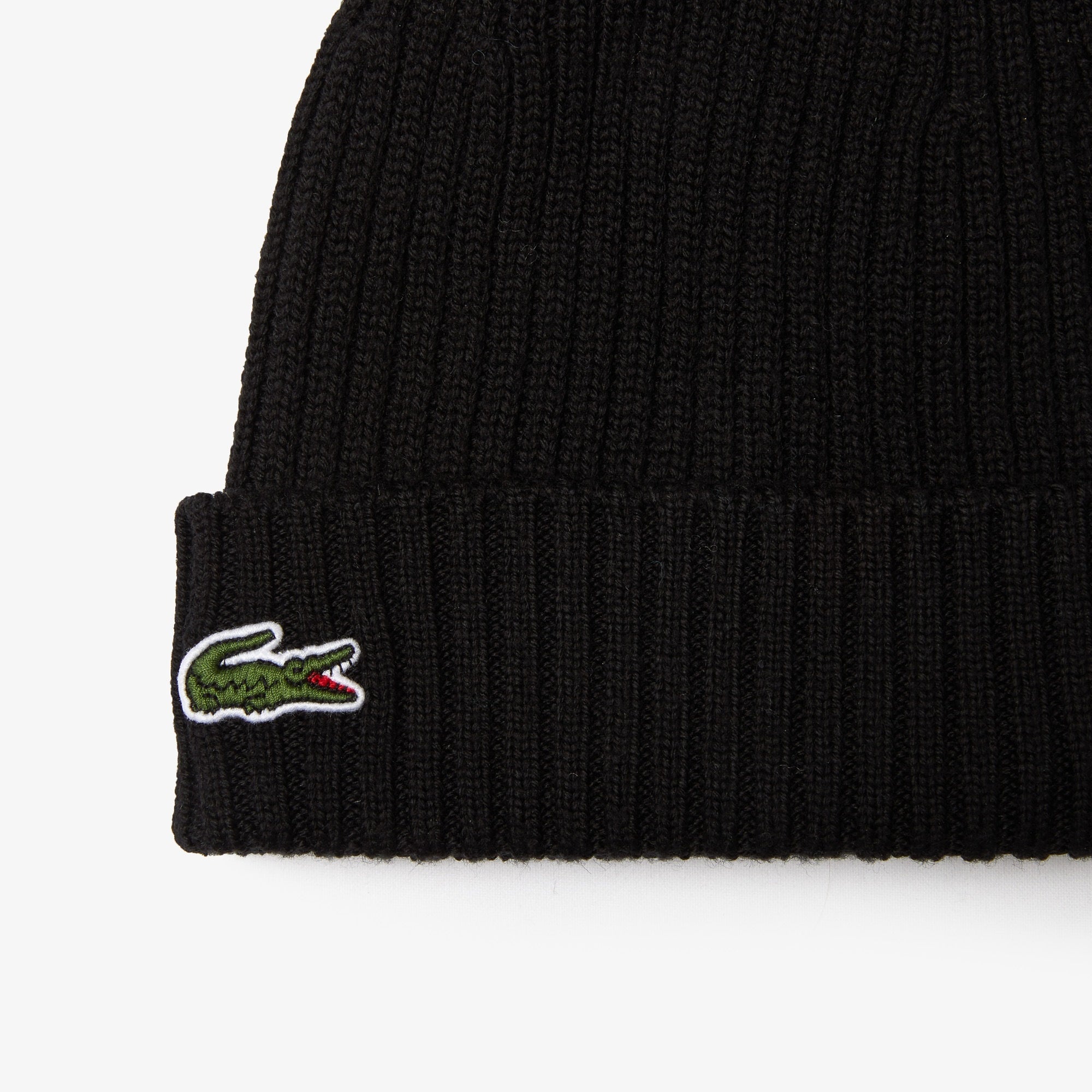Berretto in lana spazzolata a costine RB0001 031 LACOSTE 