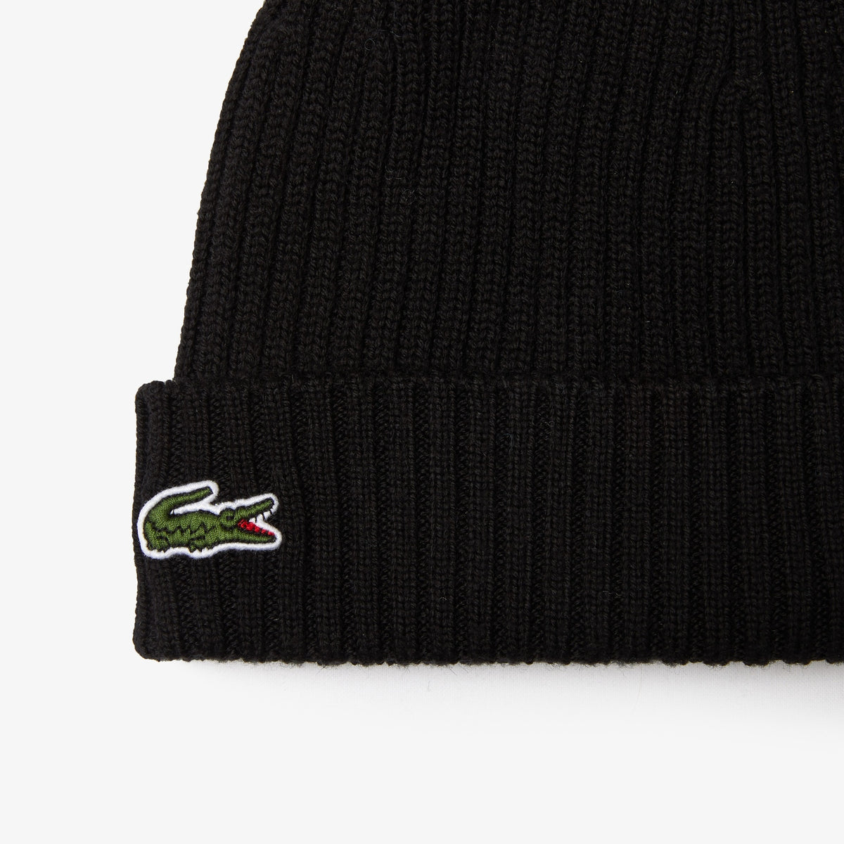 Berretto in lana spazzolata a costine RB0001 031 LACOSTE 