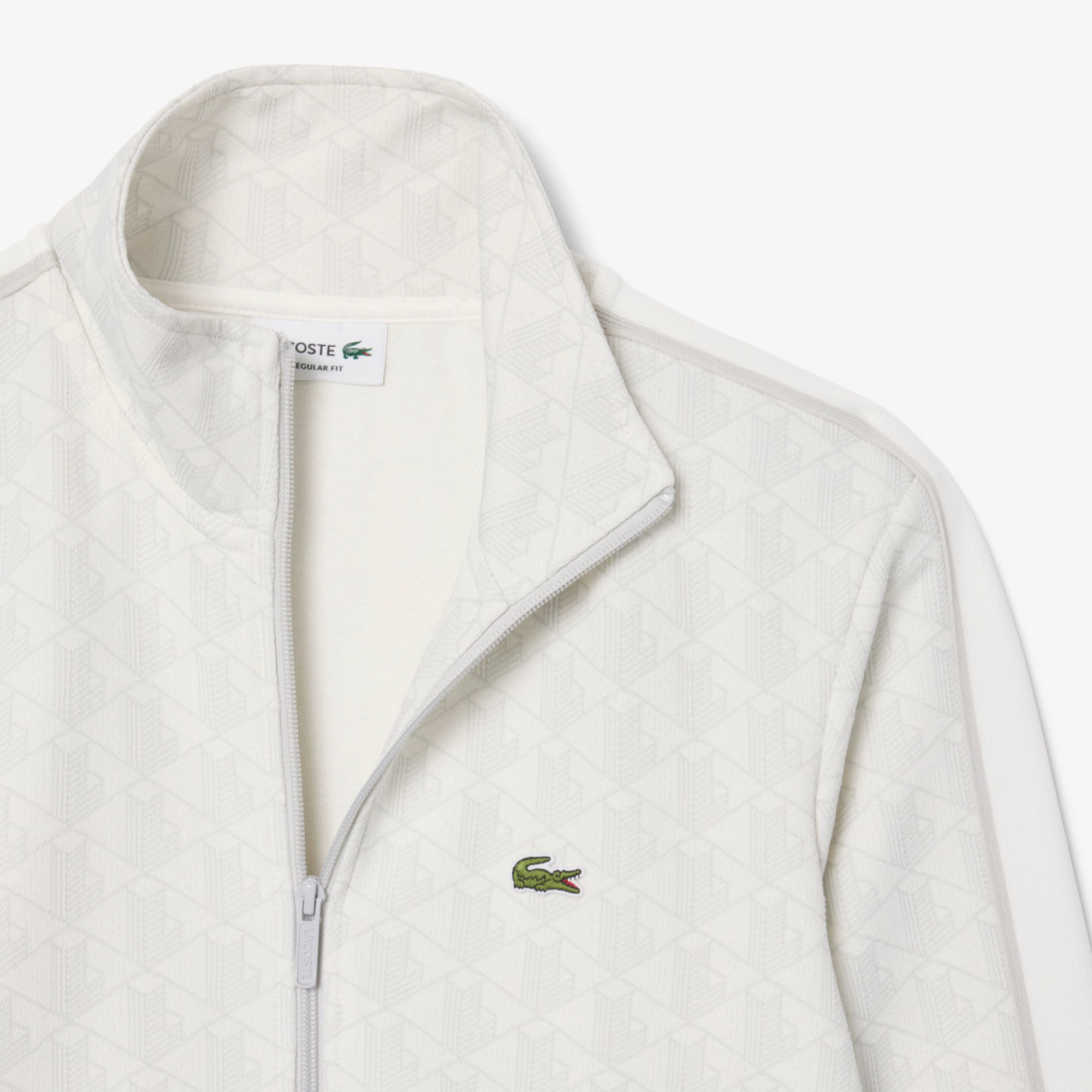 Giacca della tuta in jacquard con zip Paris SH1368 4IW LACOSTE 