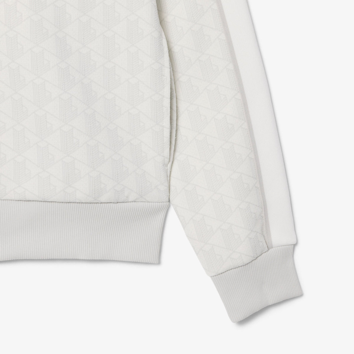 Giacca della tuta in jacquard con zip Paris SH1368 4IW LACOSTE 