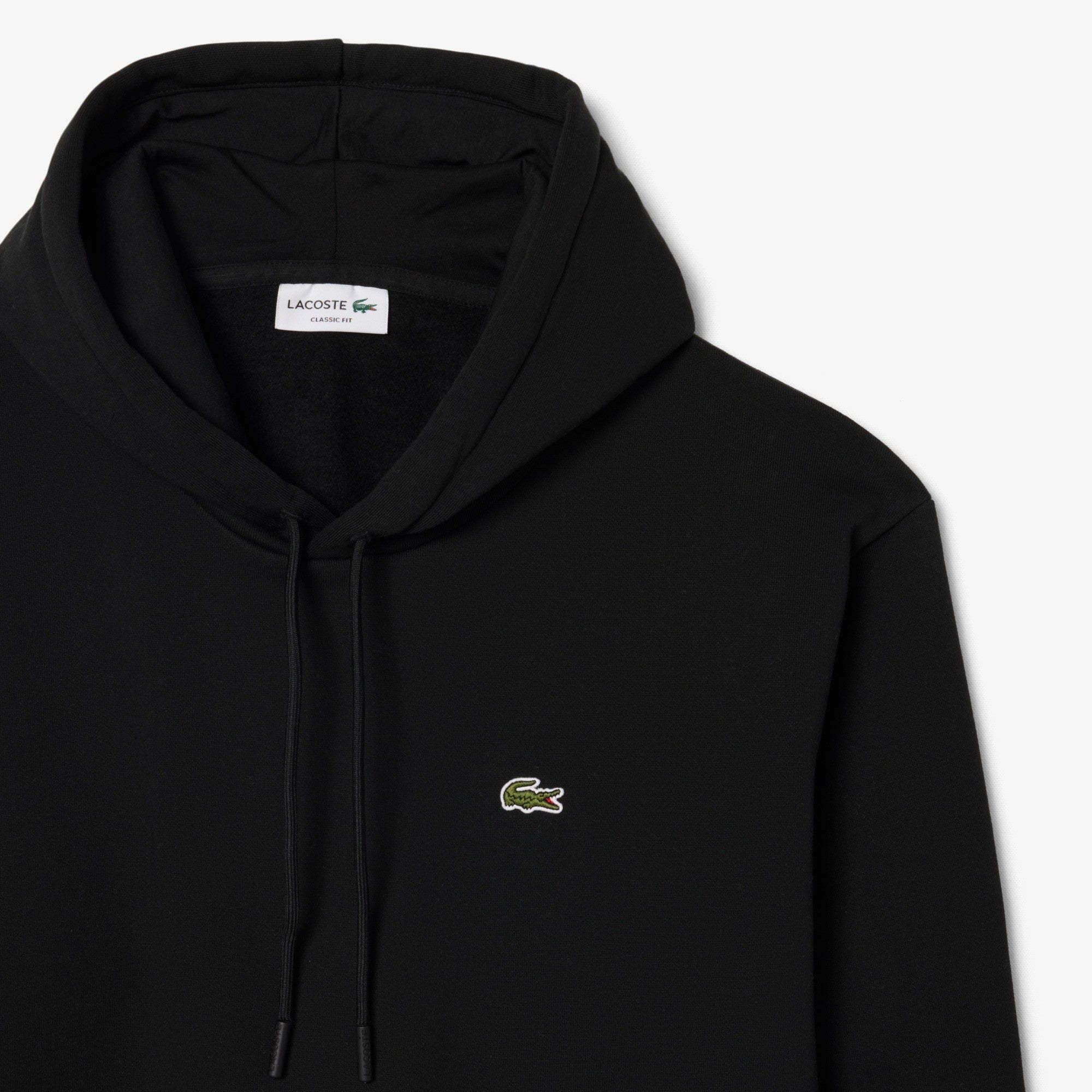 Felpa con cappuccio in tessuto felpato SH8863 031 LACOSTE 