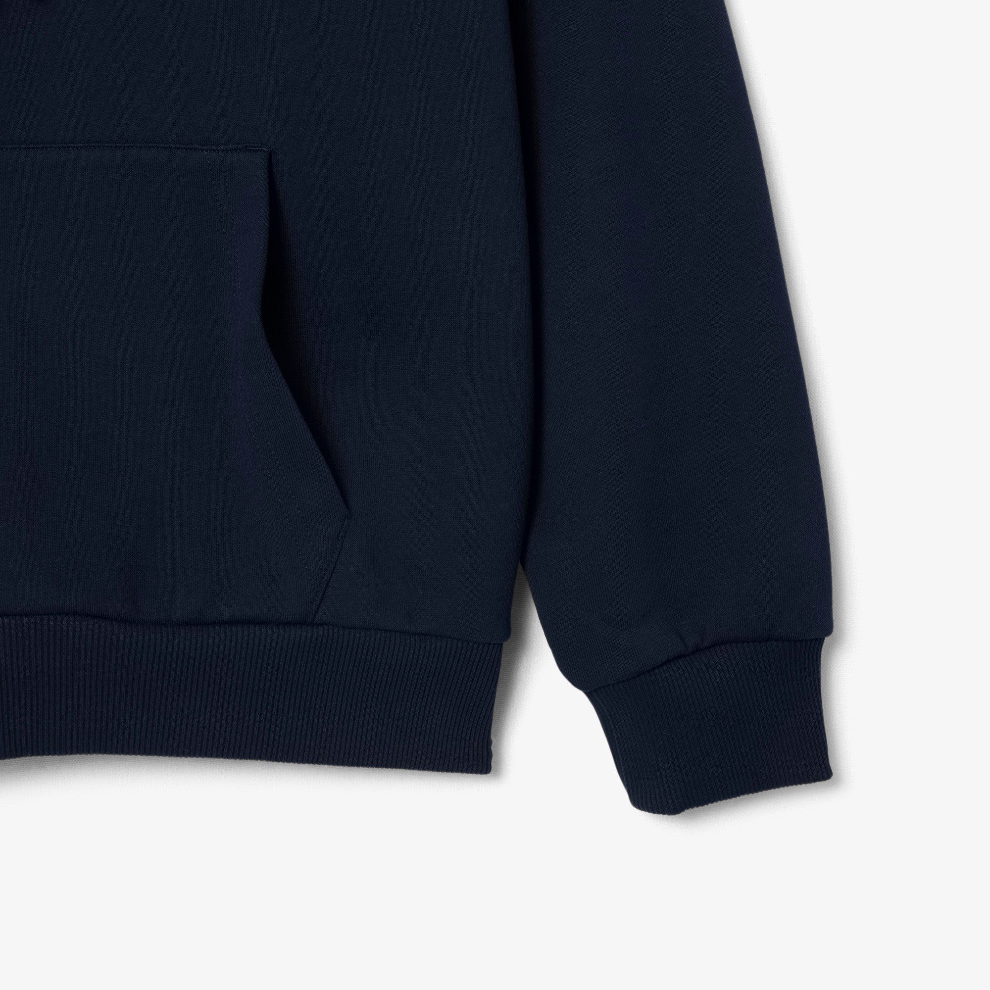 Felpa con cappuccio in tessuto felpato SH8863 166 LACOSTE 