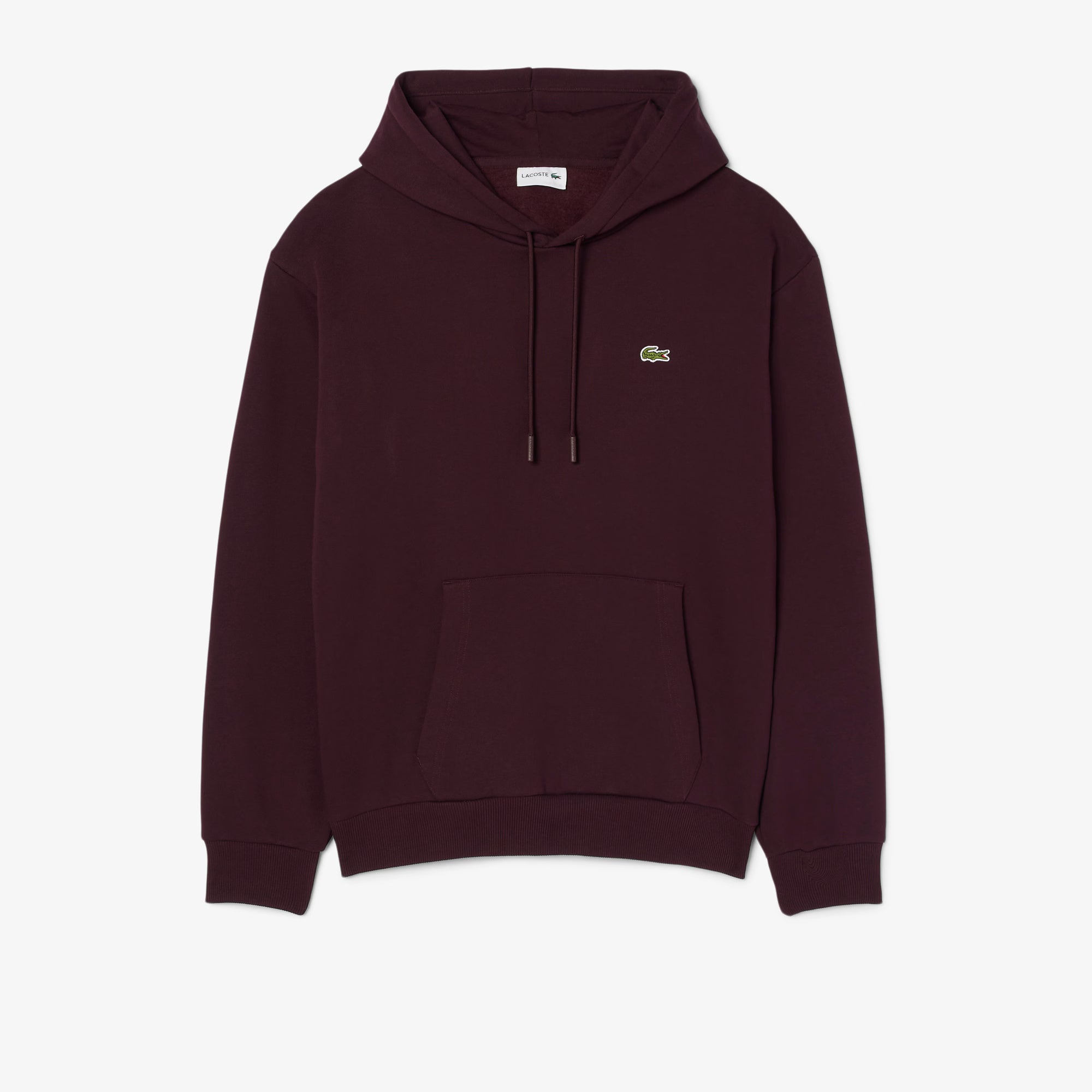 Felpa con cappuccio in tessuto felpato SH8863 3KE LACOSTE 