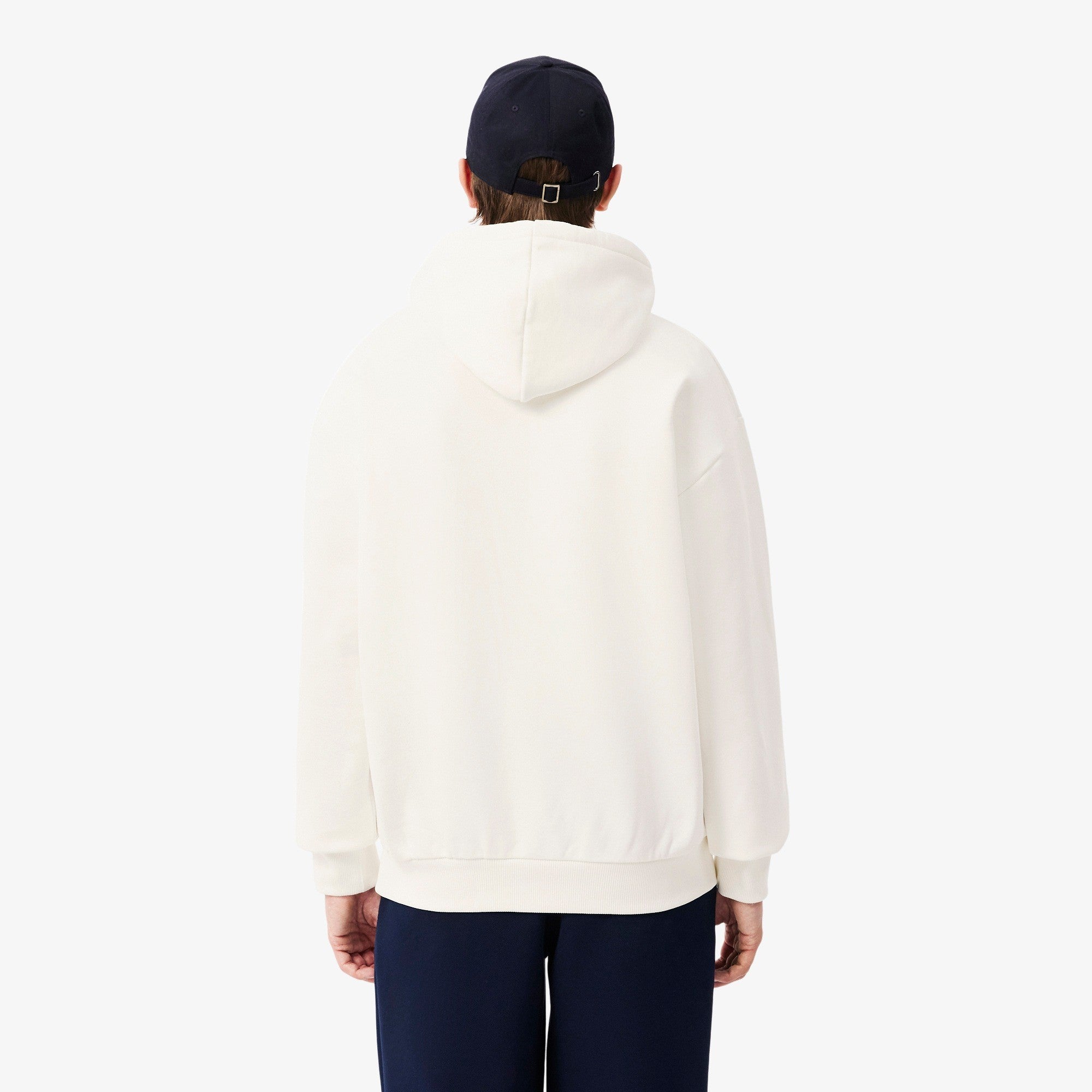 Felpa con cappuccio in tessuto felpato SH8863 70V LACOSTE 