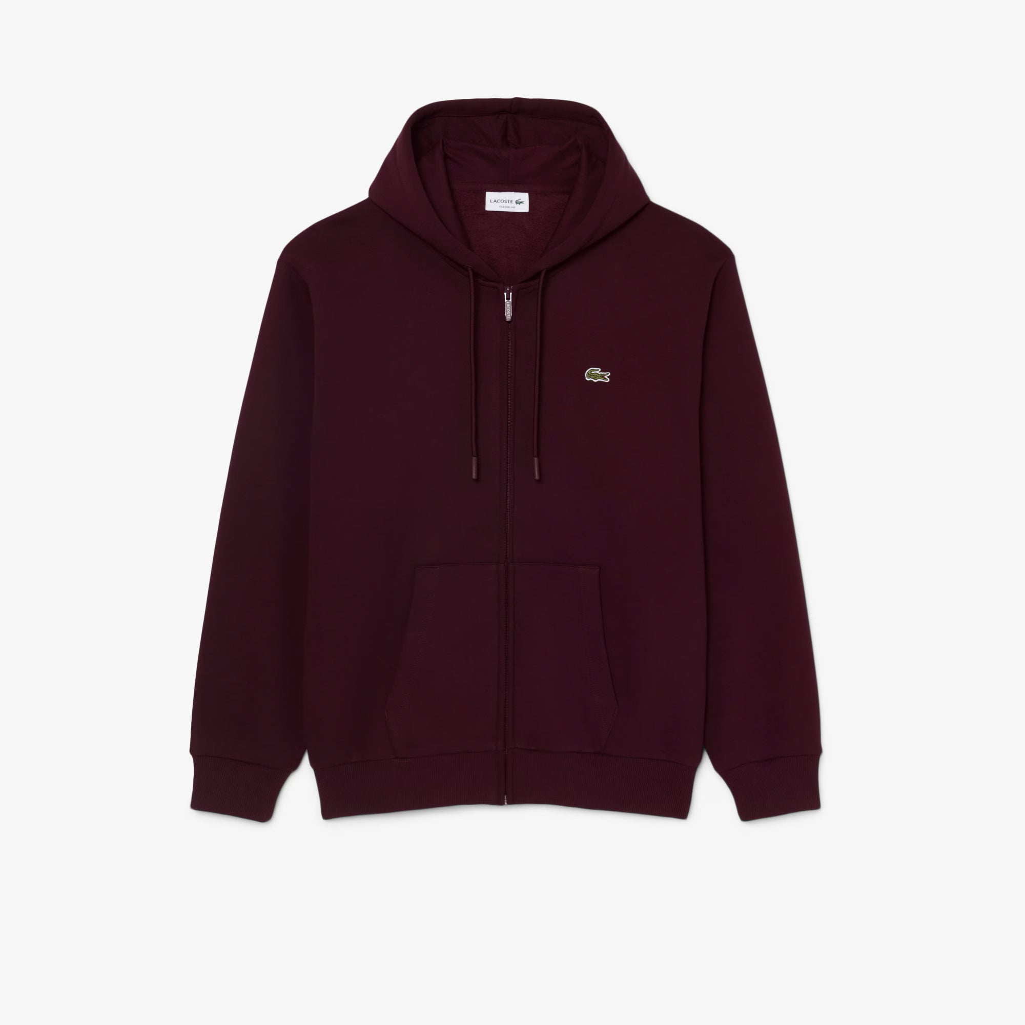 Felpa con cappuccio in tessuto felpato SH8864 3KE LACOSTE 