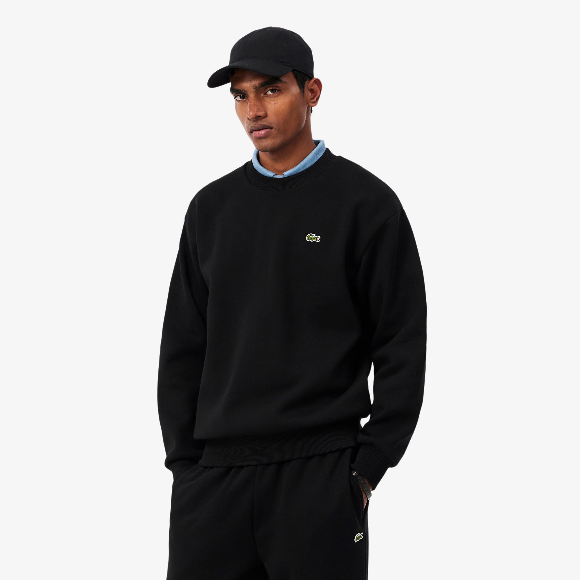 Felpa in cotone SH8868 031 LACOSTE 