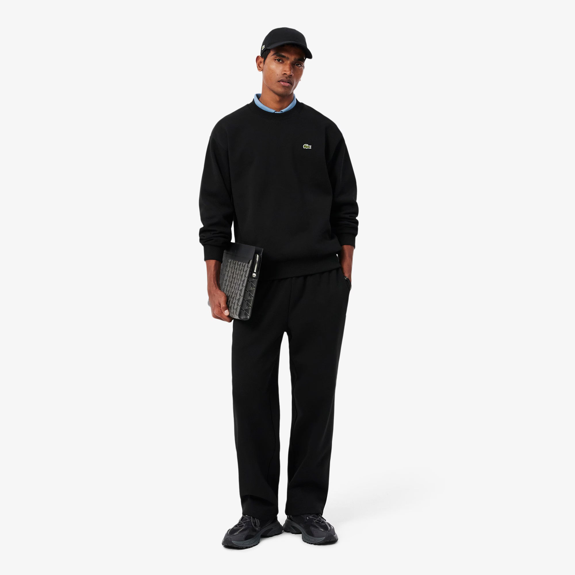 Felpa in cotone SH8868 031 LACOSTE 