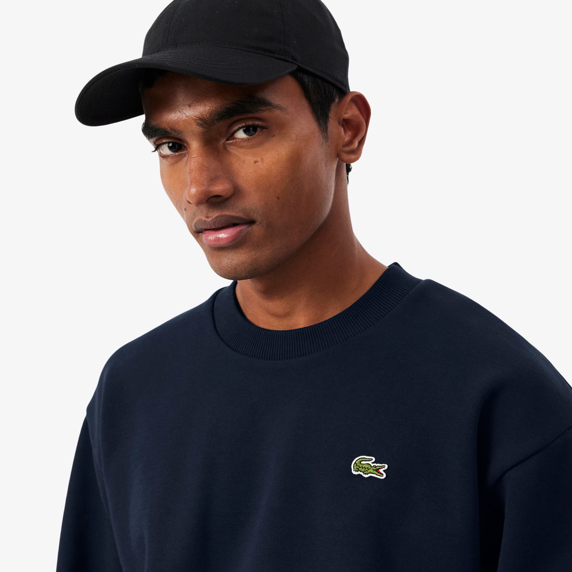 Felpa in cotone SH8868 166 LACOSTE 