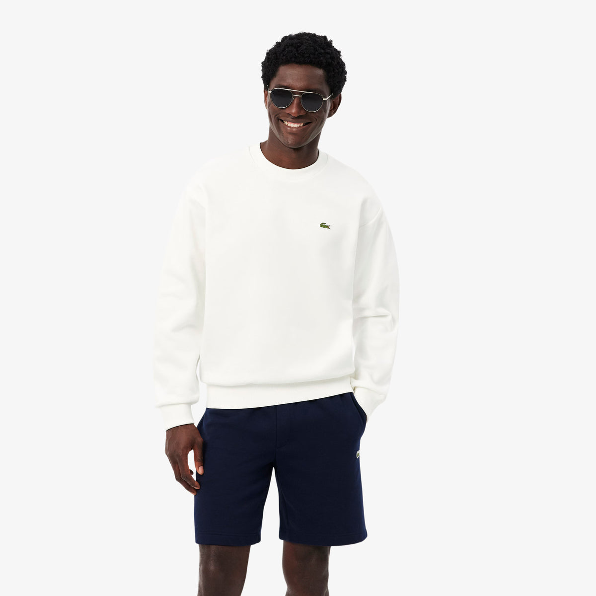 Felpa in cotone SH8868 70V LACOSTE 