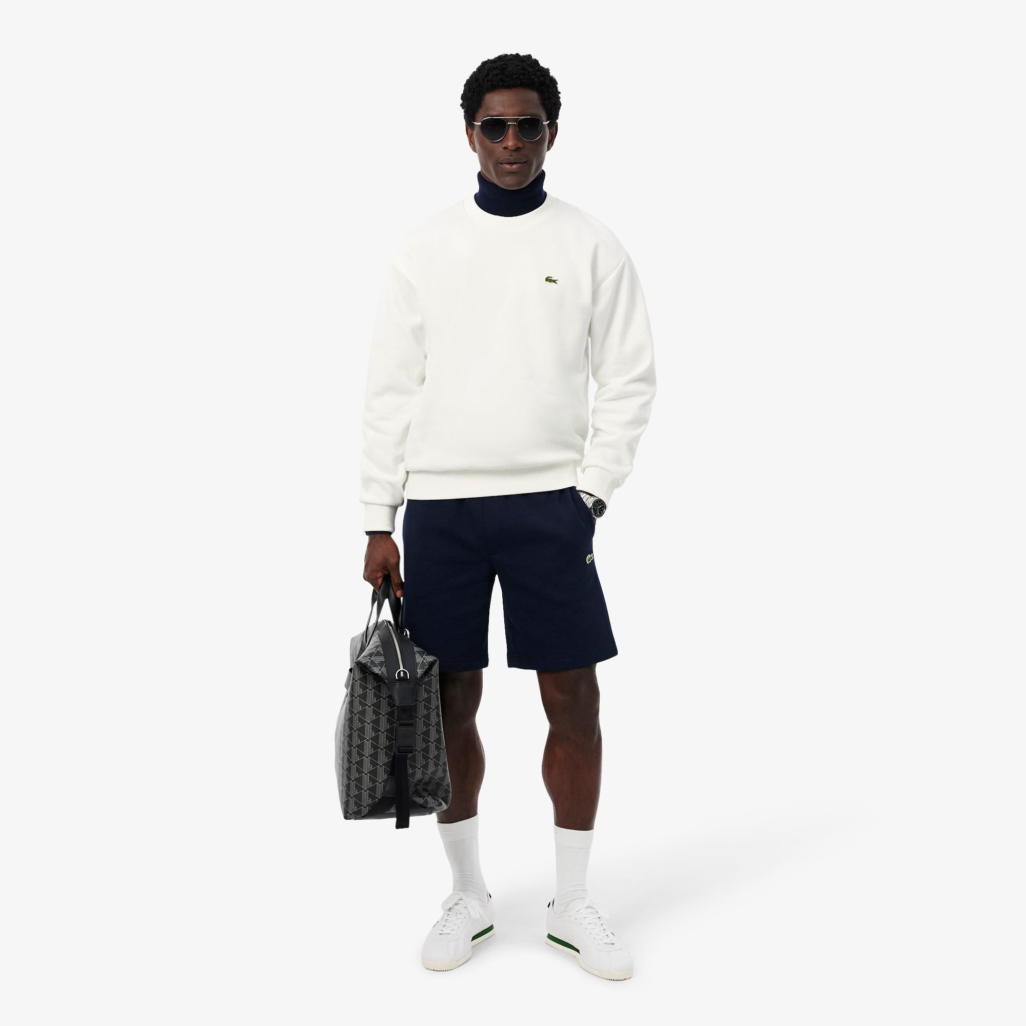 Felpa in cotone SH8868 70V LACOSTE 