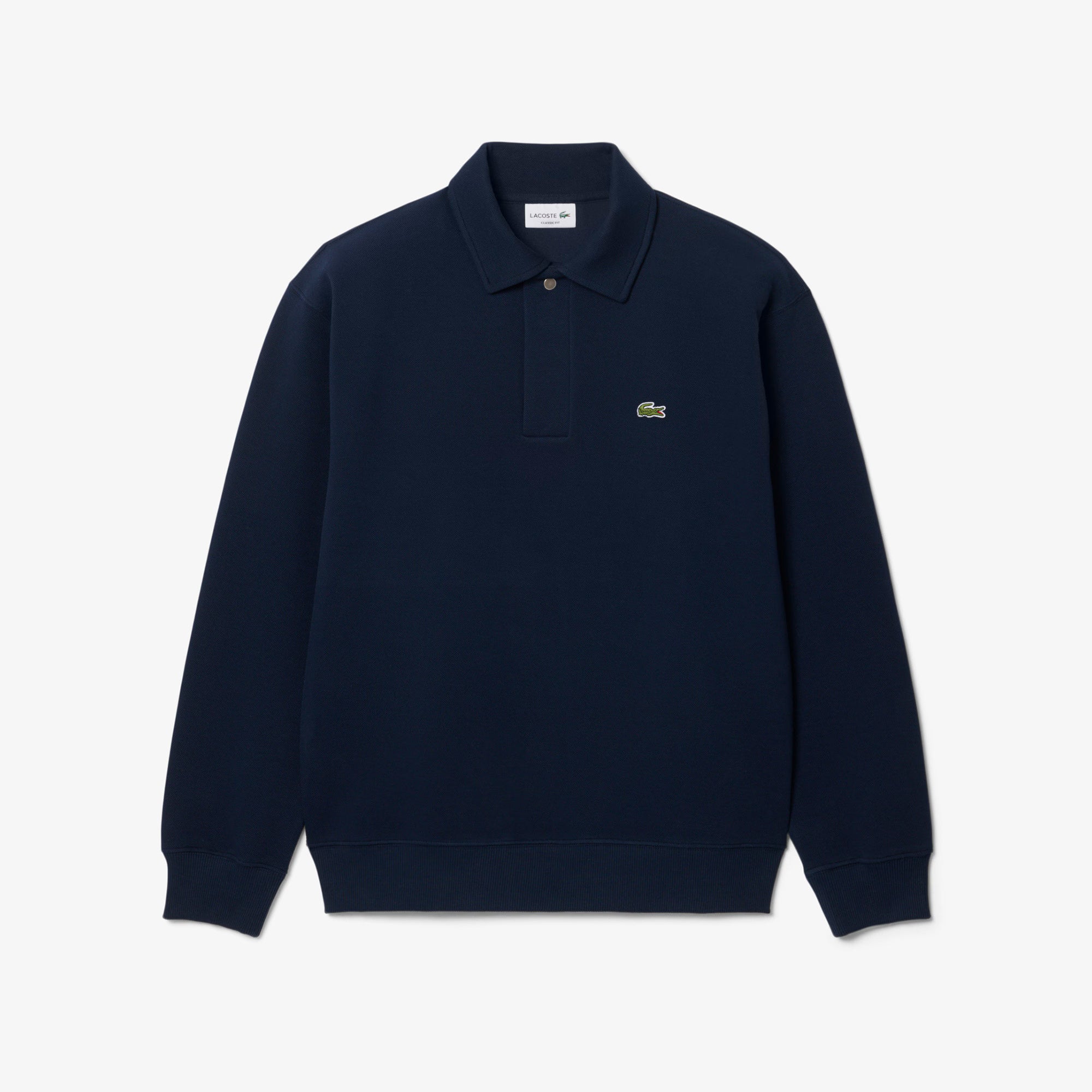 Felpa Piqué con colletto polo SH9450 166 LACOSTE 