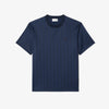 T-shirt jacquard con monogramma