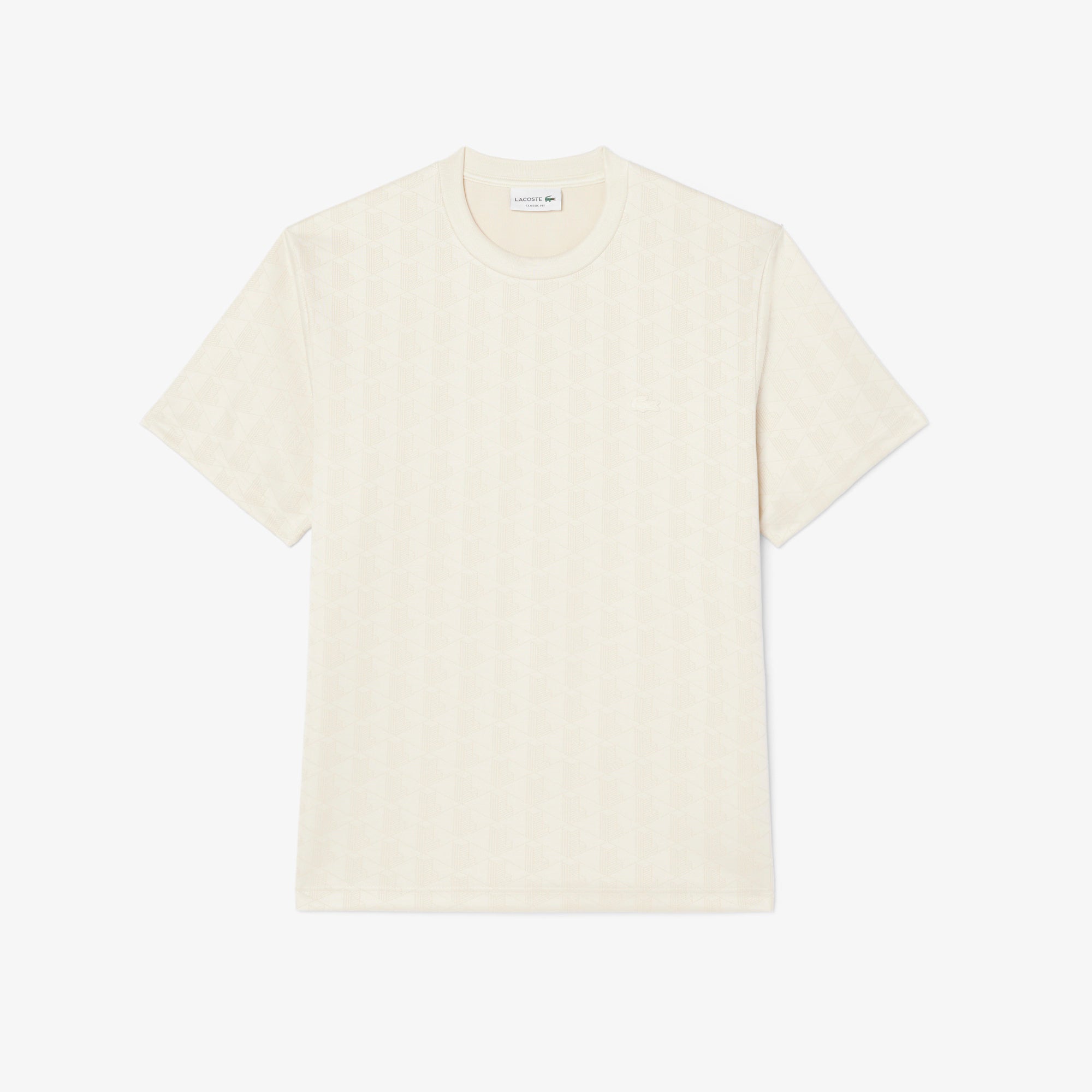 T-shirt jacquard con monogramma TH1985 8LX LACOSTE 
