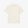 T-shirt jacquard con monogramma