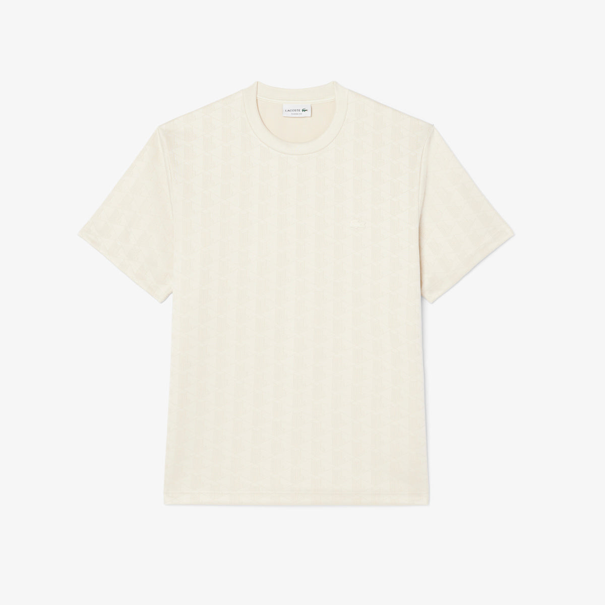 T-shirt jacquard con monogramma TH1985 8LX LACOSTE 