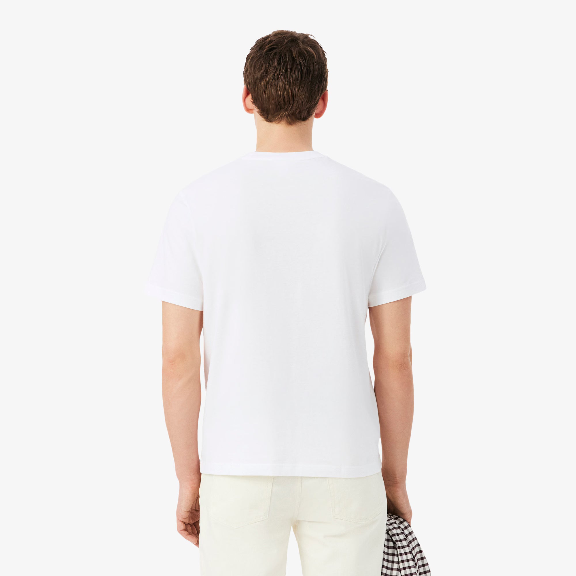 T-shirt in cotone TH7318 001 LACOSTE 