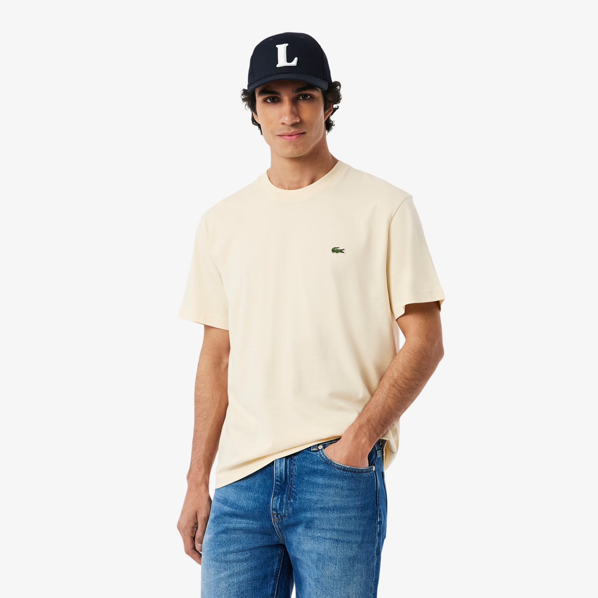 T-shirt in cotone TH7318 056 LACOSTE 